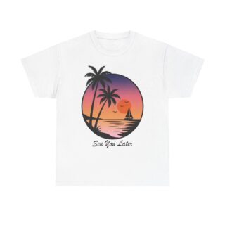 tropical sunset tee endless summer retro sunset beach silhouette t shirt 70s vintage tropical vibes